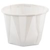 Dart Paper Portion Cups, 1oz, White, PK5000 100-2050